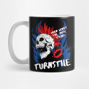 turnstile ll music speaks Mug